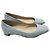 Autre Marque Scarpe flat quadrate in pelle ERIKA ROCCHI Blu - vista 3