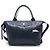 Borsa a spalla 2 in 1 in nylon e pelle Longchamp