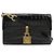 Borsa a spalla mini in pelle goffrata Balenciaga Nero
