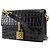 Borsa a spalla mini in pelle goffrata Balenciaga Nero - vista 2