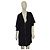 Abito mini in seta nera Chloé con zip frontale Nero