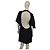 Abito mini in seta nera Chloé con zip frontale Nero - vista 2