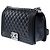 Sac CHANEL Boy en Cuir Noir - 102406 - vue 5