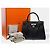 Hermès Sac HERMES Kelly 25 en Cuir Noir - 102379 - vue 2