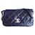Timeless Black Chanel flap bag Leather  ref.1965023