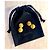 Gemelli vintage Chanel CC placcati oro D'oro - vista 12