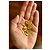 Gemelli vintage Chanel CC placcati oro D'oro - vista 8