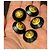 Set di 5 bottoni vintage Chanel rari in nero e oro, 22 mm D'oro - vista 4