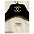 Camicia bianca vintage Chanel doppiopetto, 38 Bianco Crudo - vista 9