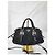 Borsa Bauletto in Nylon e Pelle Nera PRADA Nero - vista 5