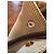 Borsa a spalla Loro Piana in tela beige e marrone - vista 11