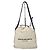 Alexander Wang Canvas Schultertasche Creme/Schwarz Roh