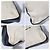 Alexander Wang Canvas Schultertasche Creme/Schwarz Roh - Ansicht 9