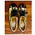Vintage Chanel Gold/Schwarze Lack- und Leder-Sneaker mit Kappe, 37,5 - Ansicht 7