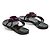 Chanel Sandali Mules Infradito Camelia Nero Viola Flats Mules Infradito UK3.5 US6 - vista 4