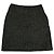 Falda mini lápiz de tweed Chanel Negro Blanco