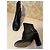 Botines de cuero negro Louis Vuitton - vista 14