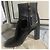 Botines de cuero negro Louis Vuitton - vista 9