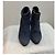 Fendi Botas de tornozelo de couro e camurça Preto Azul - vista 2