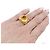 Anello Repossi 'Cuore' in oro giallo, diamanti, citrino. - vista 3
