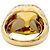 Anello Repossi 'Cuore' in oro giallo, diamanti, citrino. - vista 7
