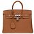 Hermès HERMES Birkin 25 Tasche aus goldenem Leder - 102380