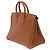 Hermès HERMES Birkin 25 Tasche aus goldenem Leder - 102380 - Ansicht 6