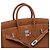Hermès HERMES Birkin 25 Tasche aus goldenem Leder - 102380 - Ansicht 7