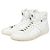 Sneakers alte Moncler Lyon Bianco - vista 4