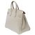 Hermès Sac HERMES Birkin 25 en Cuir Gris - 102381 - vue 6