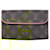 Louis Vuitton Florentino Marrom Lona  ref.1965206