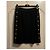Falda de lana con botones decorativos de doble cara Chanel, años 90 Negro Gris antracita Gold hardware - vista 4