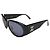 Occhiali da sole Chanel Nero Argento Logo CC 06917