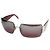 Chanel CC Logo randlose Strass Sonnenbrille rot silber 4095-B