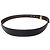 Fendi FF Gold Logo Black Leather Belt Golden - view 3