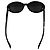Gafas de sol cat-eye de acetato negro Prada SPR-15Q-F - vista 4