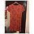 Vestido T-shirt Hermès Coral de Algodón - vista 2