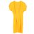 Knie-langes Shiftkleid aus orangefarbener Viskose von Acne Studios - Ansicht 2