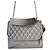 Borsa Lancel Ninon Grigia in Pelle Grigio