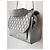 Borsa Lancel Ninon Grigia in Pelle Grigio - vista 10