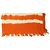 Issey Miyake Bufanda tie-dye naranja