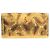 Dries Van Noten Clutch in jacquard floreale verde e oro - vista 2
