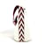 BALLY 6232568 Borsa BRUNILLE Nero Bianco Rosso - vista 3