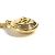 Portachiavi in metallo dorato Chanel D'oro - vista 5