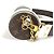 Papillon Monogram Kettenhandtasche von Louis Vuitton Braun Weiß - Ansicht 4
