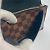 Louis Vuitton Damier Portefeuille Vavin Chain Wallet Shoulder Bag Brown Black - view 11