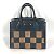 Borsa City Steamer PM Monogramma Reverse Louis Vuitton Marrone Nero - vista 4