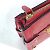 Borsa Clutch Petite Malle in Monogram Vernis Louis Vuitton Rosso Fuschia - vista 10