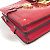 Borsa Clutch Petite Malle in Monogram Vernis Louis Vuitton Rosso Fuschia - vista 7