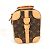 Pochette Verticale Valisette Monogram Louis Vuitton Marrone